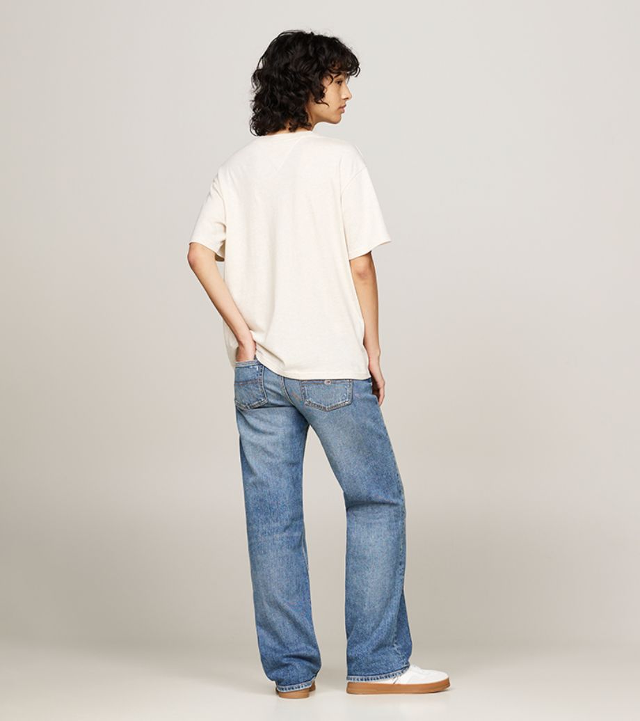 Tommy Hilfiger Melange Crew Neck Relaxed T-Shirt