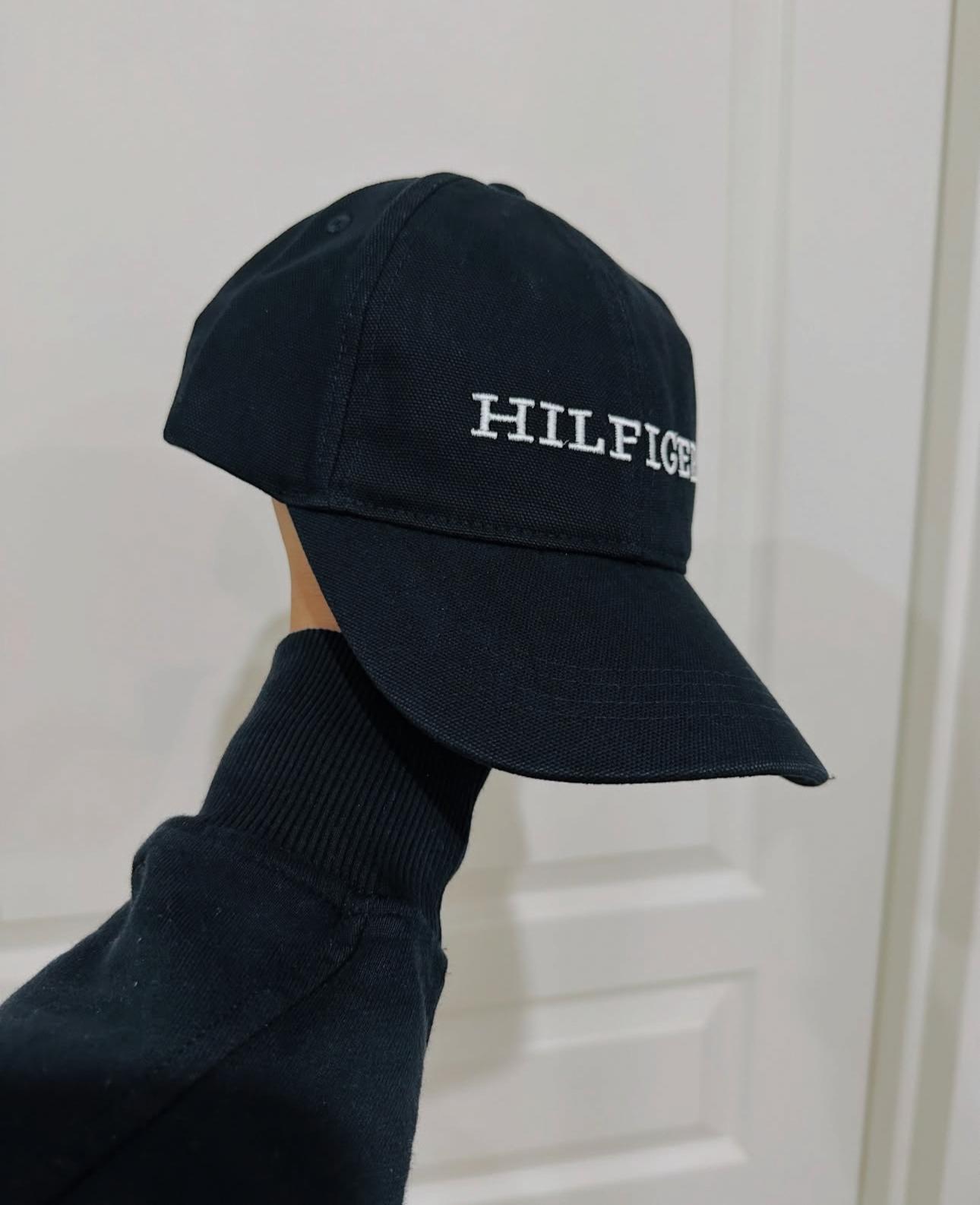Tommy Hilfiger Monotype Embroidery Six-Panel Baseball Cap