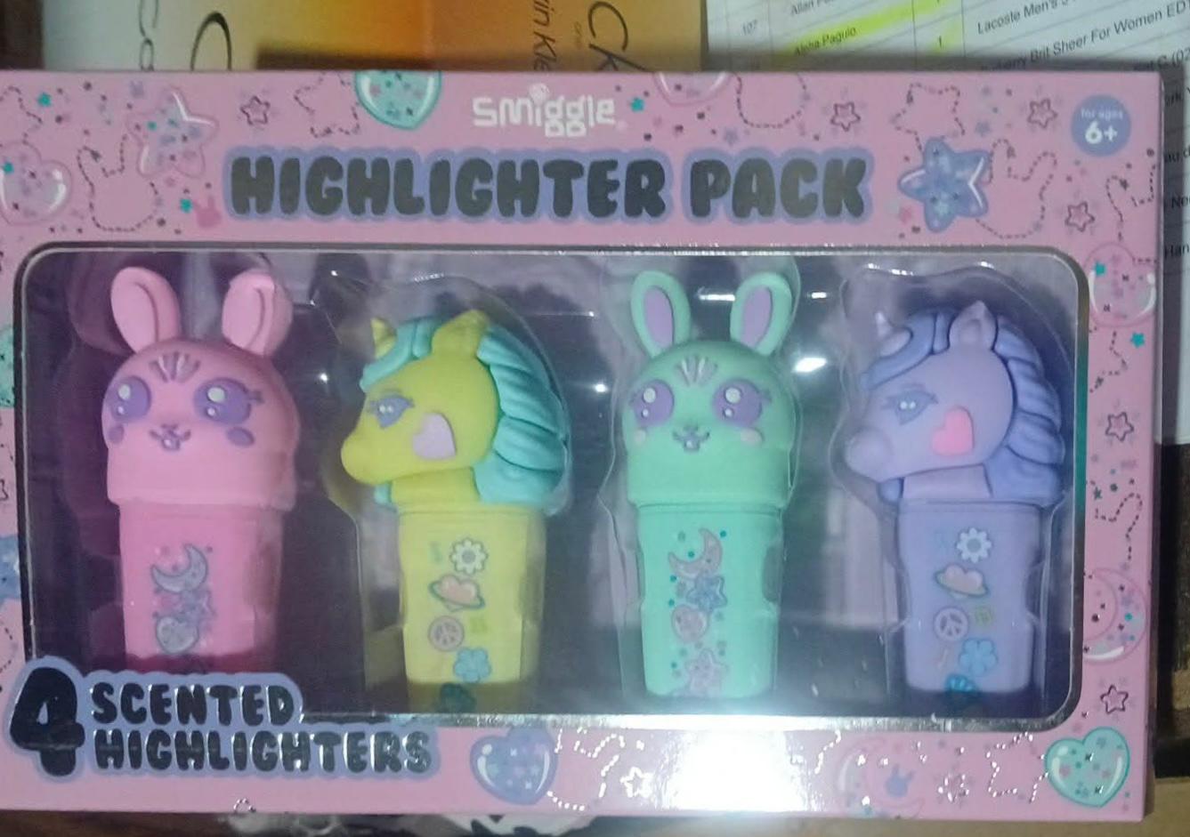 SMIGGLE Scented Highlighter Pack