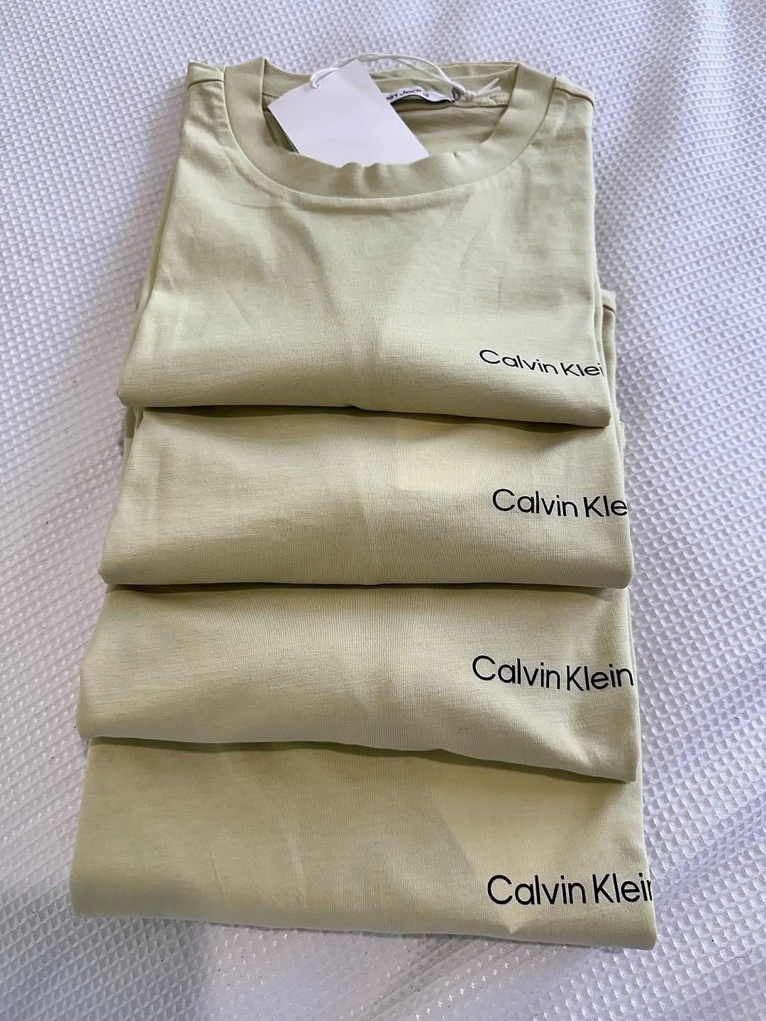 Calvin Klein Institutional Logo Slim Tee Hay XXL