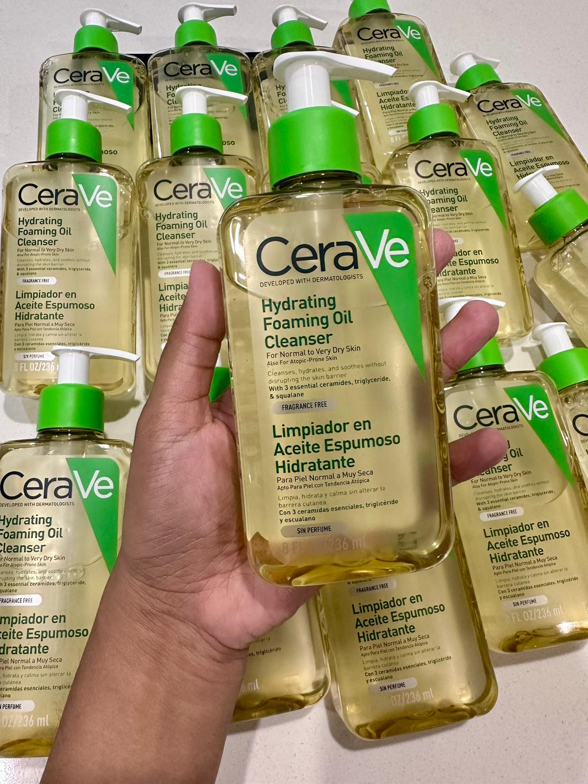 CeraVe Hydrating Foaming Oil Cleanser 236mL