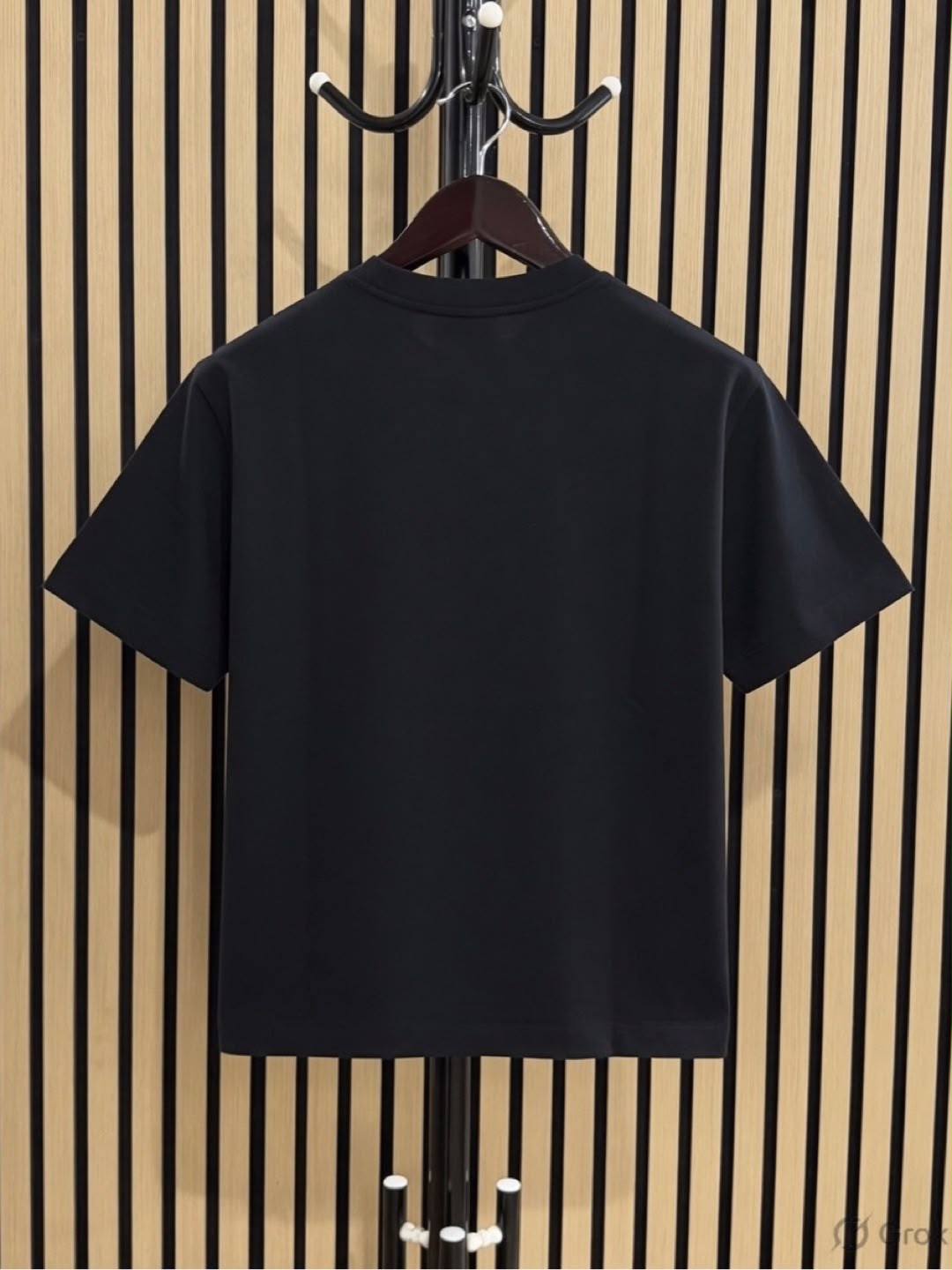 CK Women Logo Graphic Boxy Shirt in Black - Medium