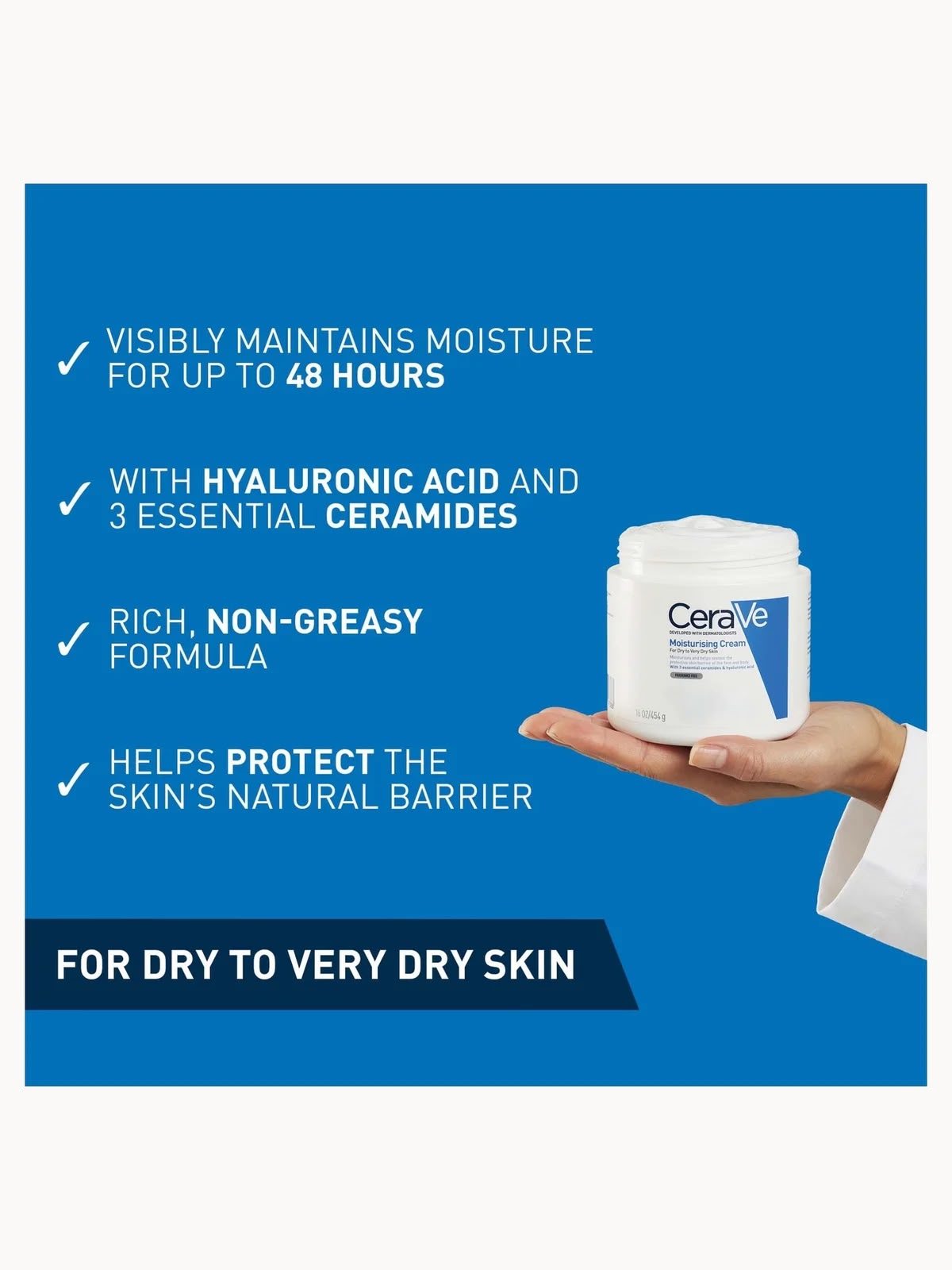CeraVe Moisturising Cream 454g