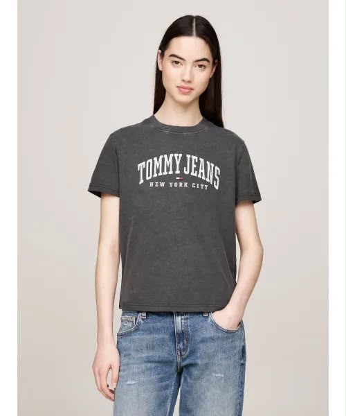 TH Varsity Logo Crew Neck T-Shirt Small