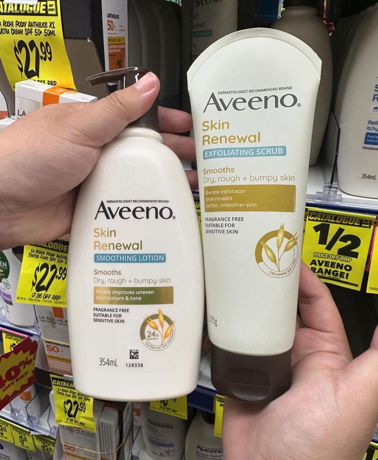 Aveeno Skin Renewal Exfoliating Scrub