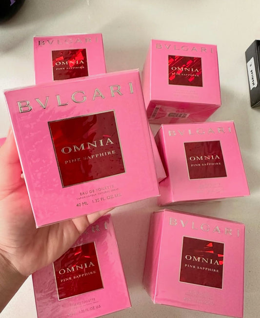 Bvlgari Omnia Pink Sapphire Eau De Toilette 40ml