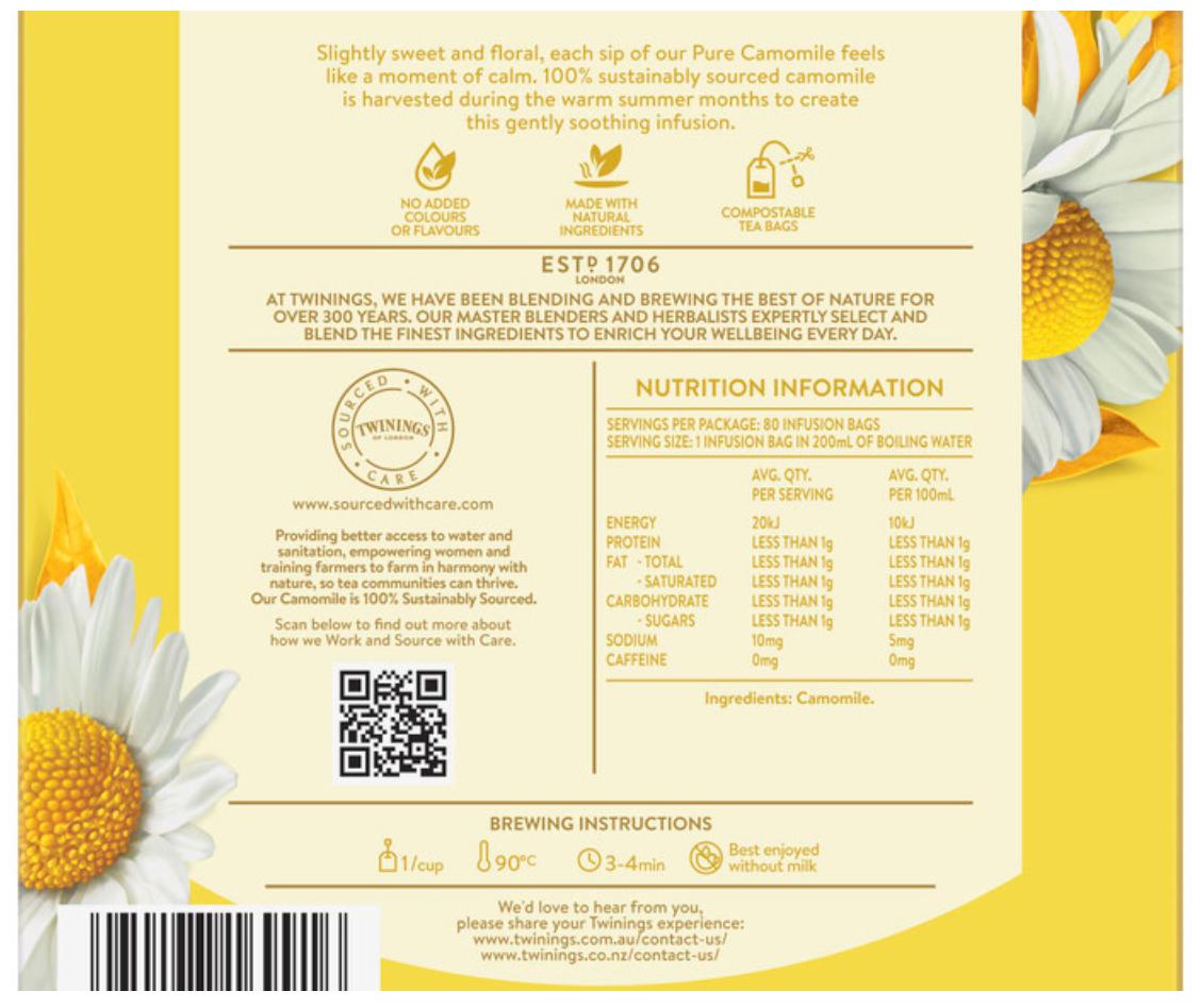 Twinings Pure Camomile