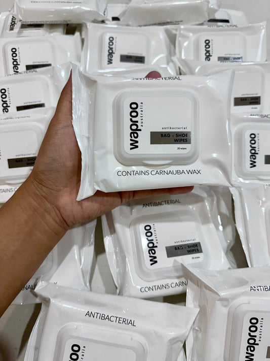 Waproo Shoes and Bag Wipes