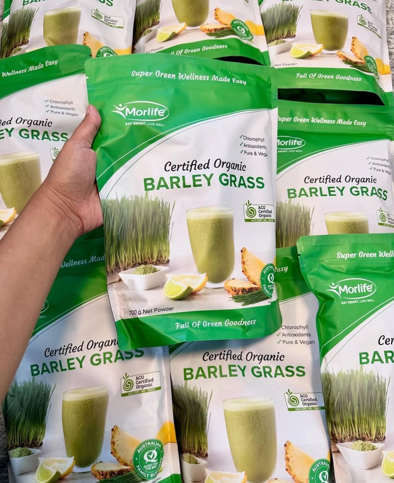 Morlife Certified Organic Barley Grass 700g