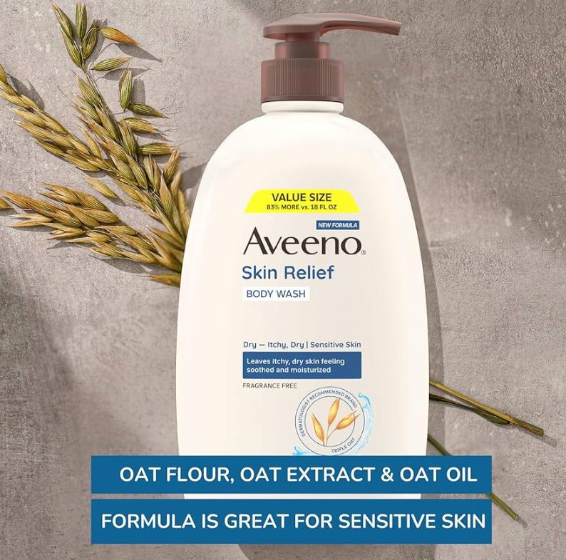 Aveeno Skin Relief Body Wash 1L