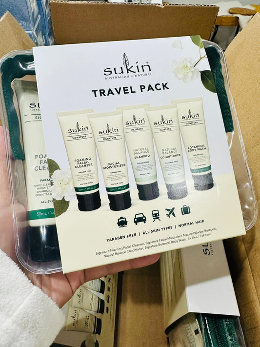 Sukin Travel Pack
