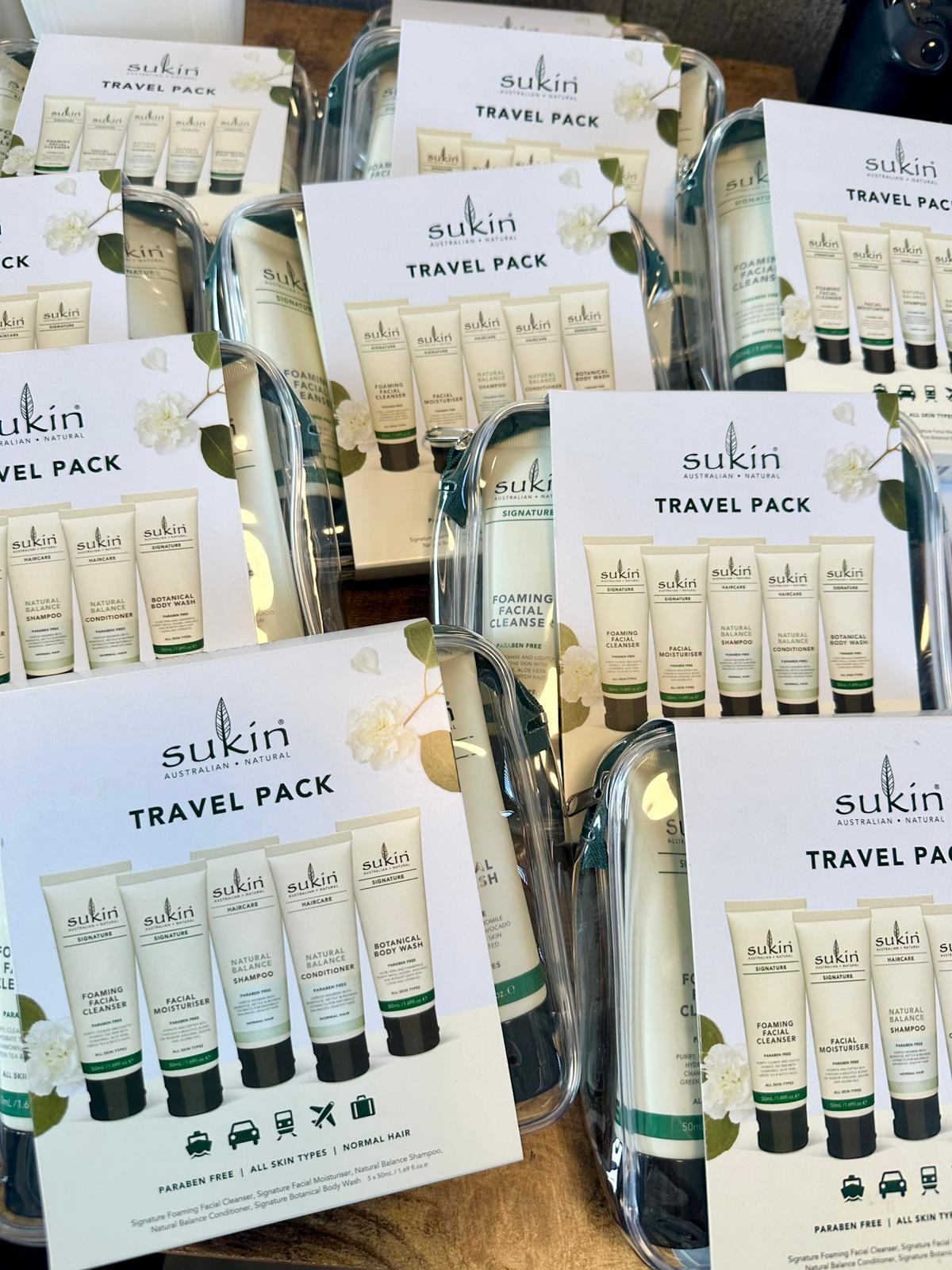 Sukin Travel Pack