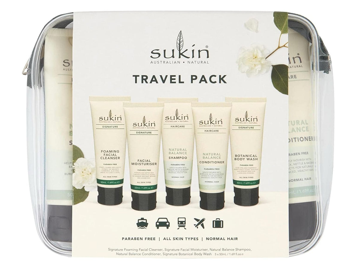 Sukin Travel Pack