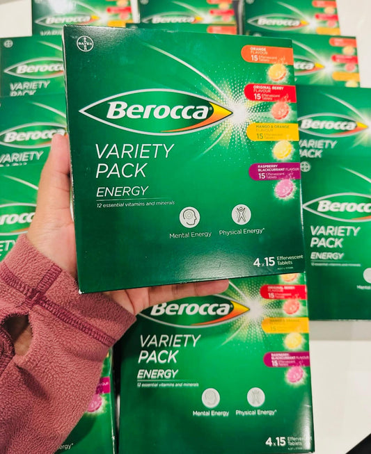 Berocca Energy Exclusive Pack 60pack