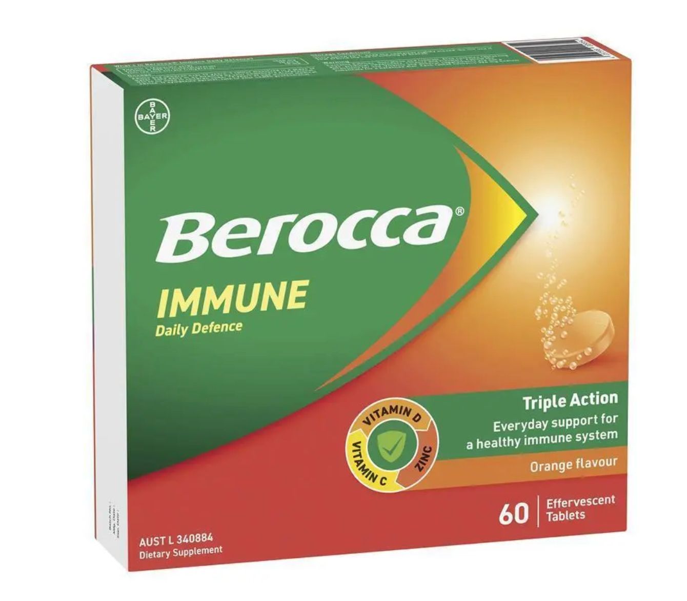 Berocca Immune Defence Orange 60pack