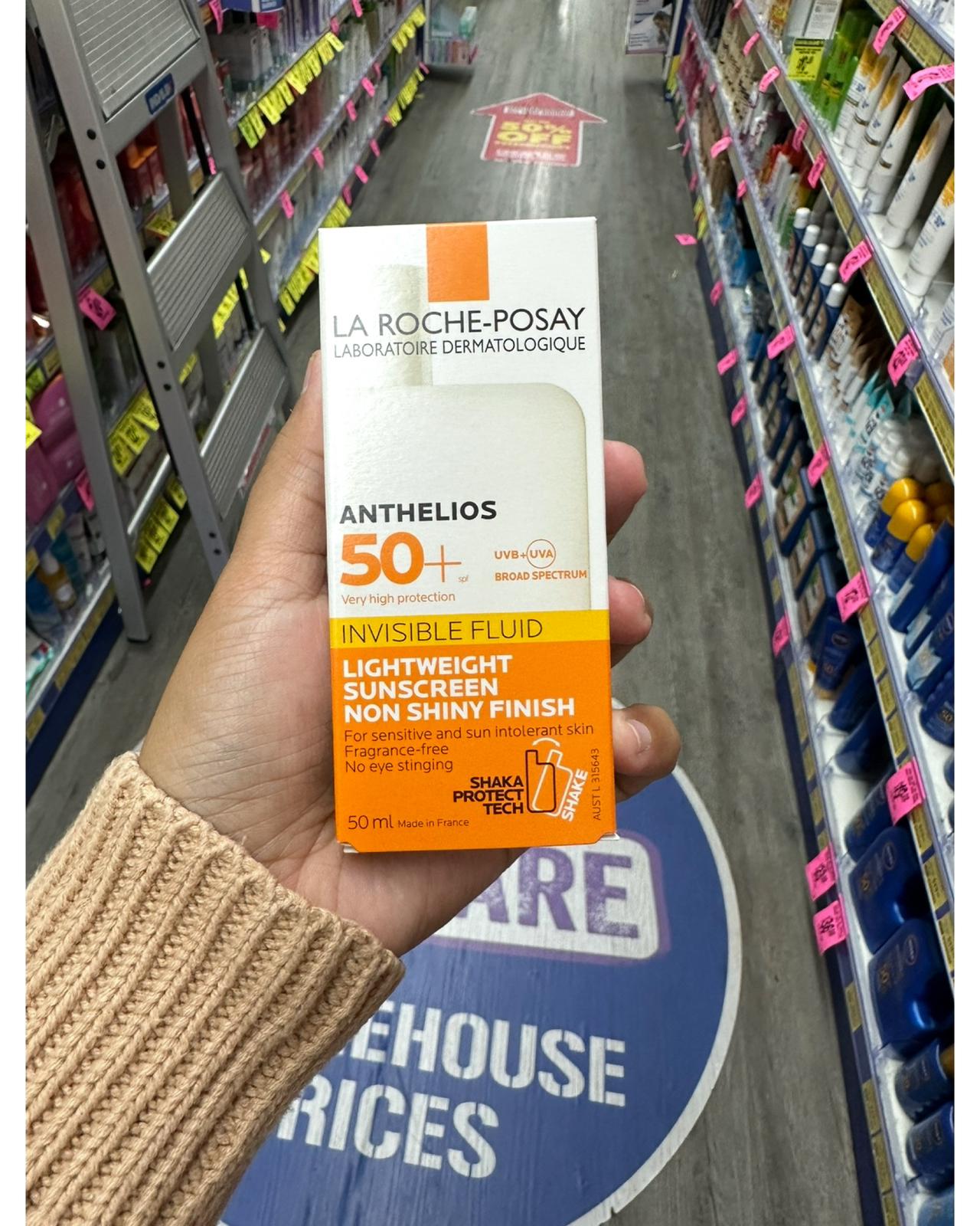 La Roche-Posay Anthelios Invisible Fluid SPF 50+ 50ml