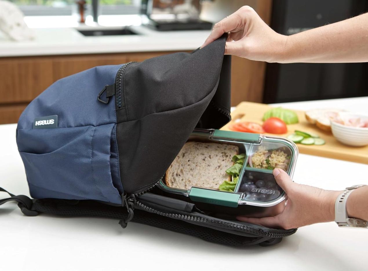 Smash Bento Box 3-compartment - Green