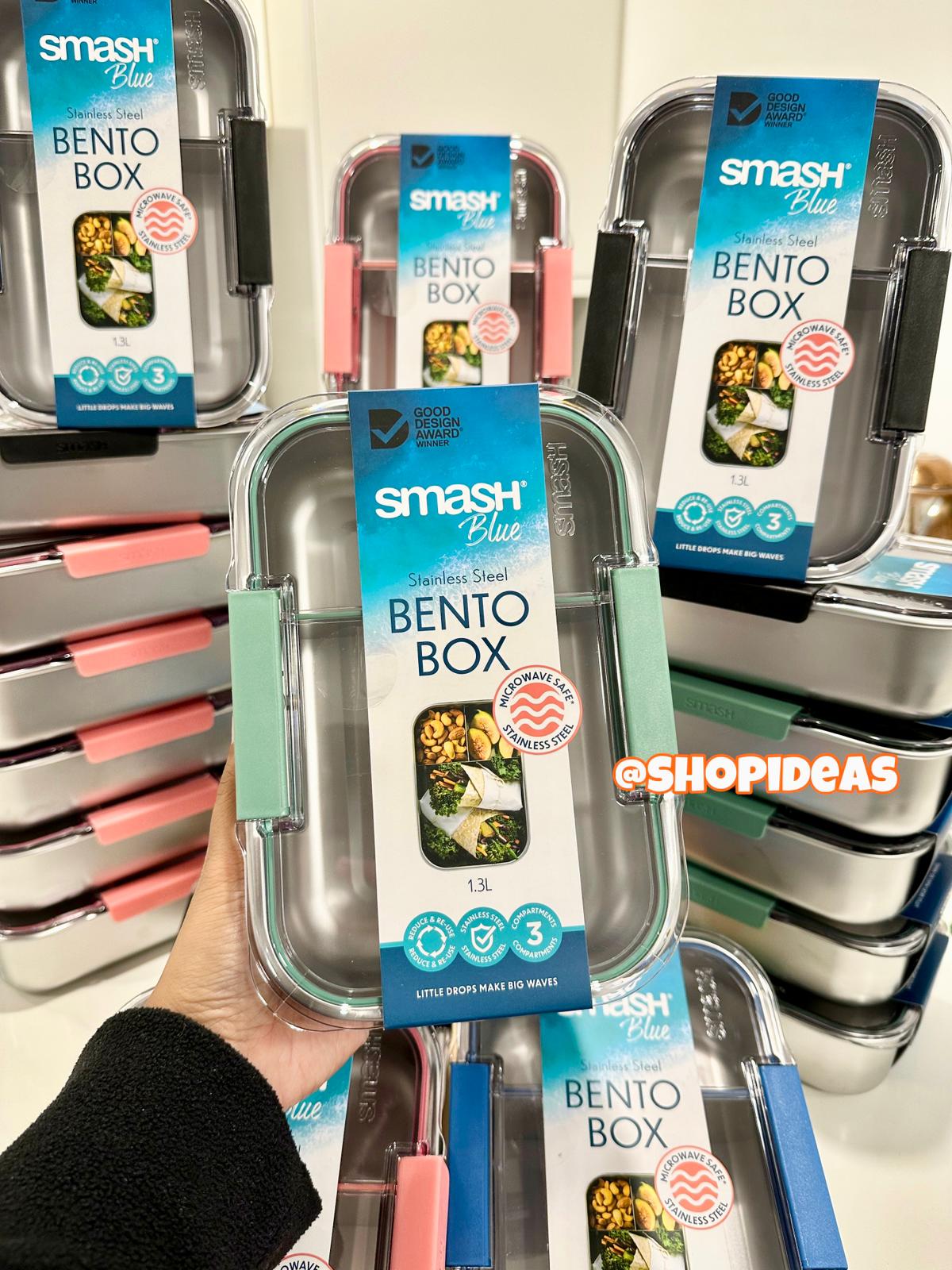 Smash Bento Box 3-compartment - Green