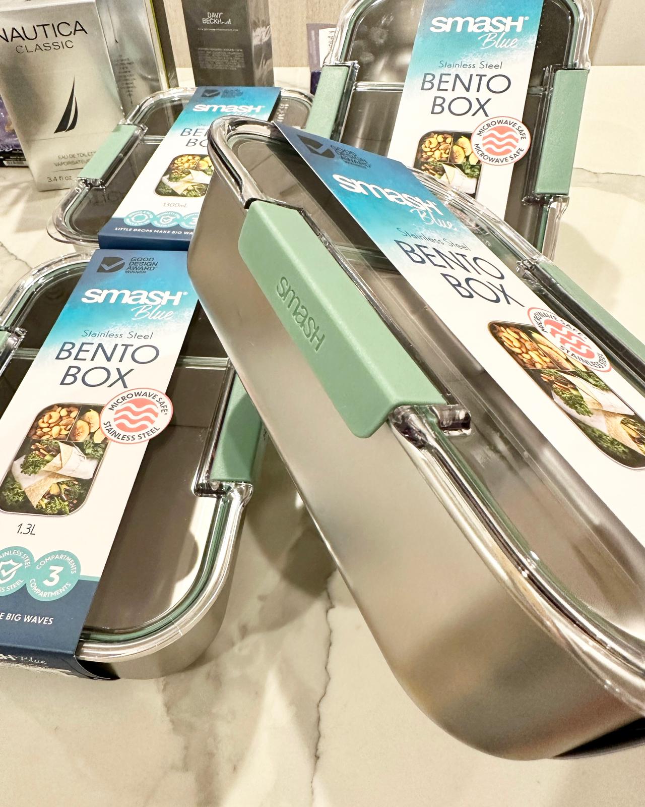 Smash Bento Box 3-compartment - Green