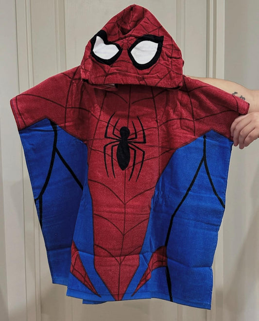 Hooded Towel - Spiderman
