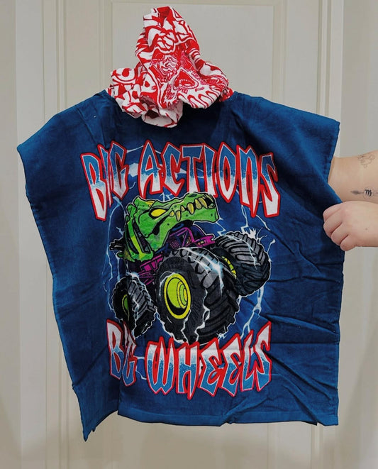 Hooded Towel - Hot Wheels