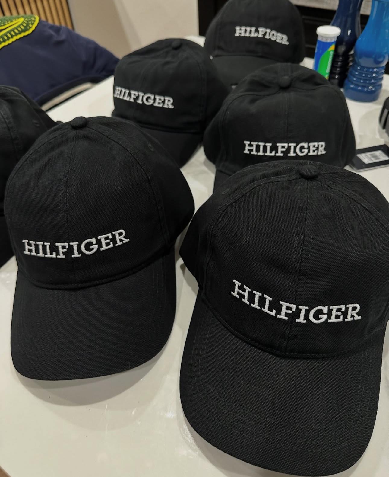 Tommy Hilfiger Monotype Embroidery Six-Panel Baseball Cap