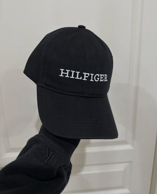 Tommy Hilfiger Monotype Embroidery Six-Panel Baseball Cap