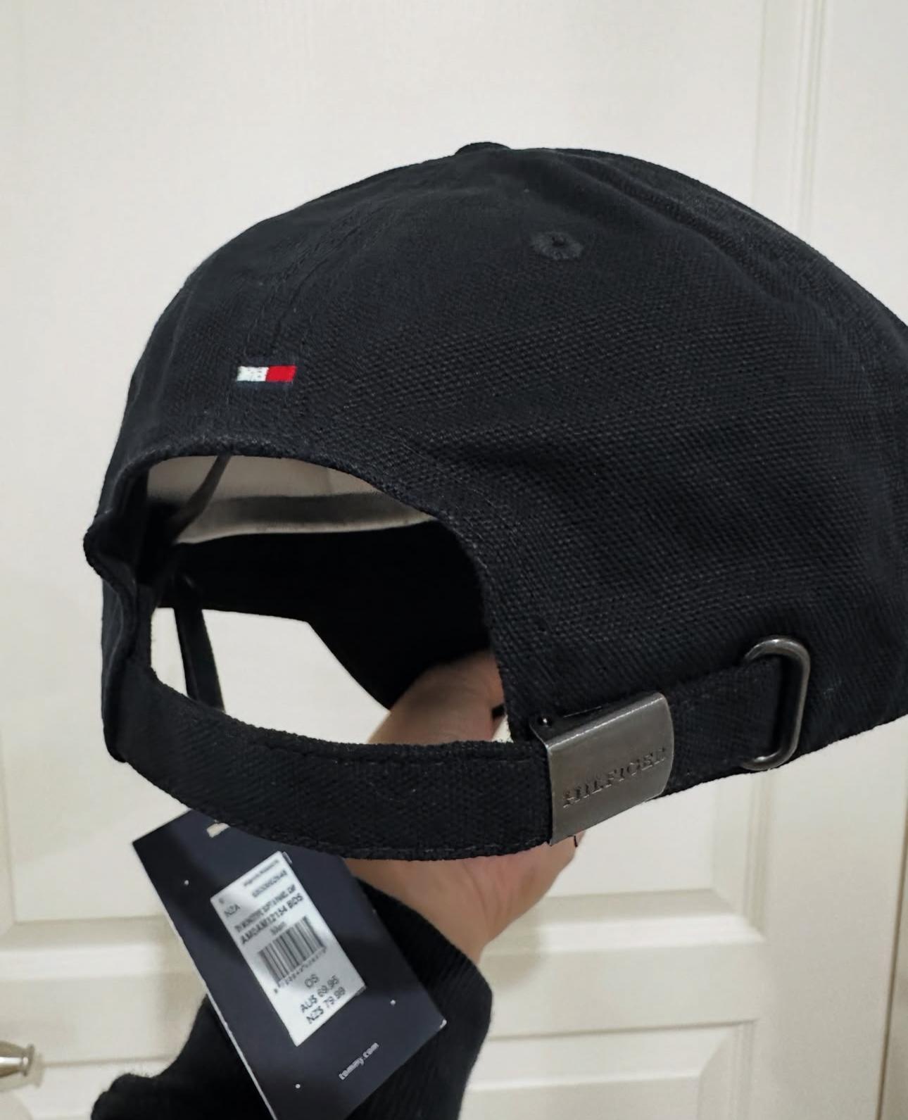 Tommy Hilfiger Monotype Embroidery Six-Panel Baseball Cap