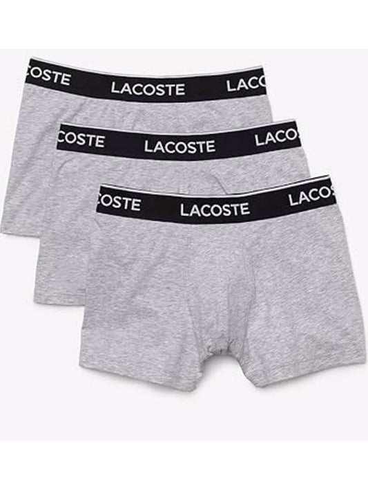 Lacoste Men's 3 Pack Casual Trunks  Medium