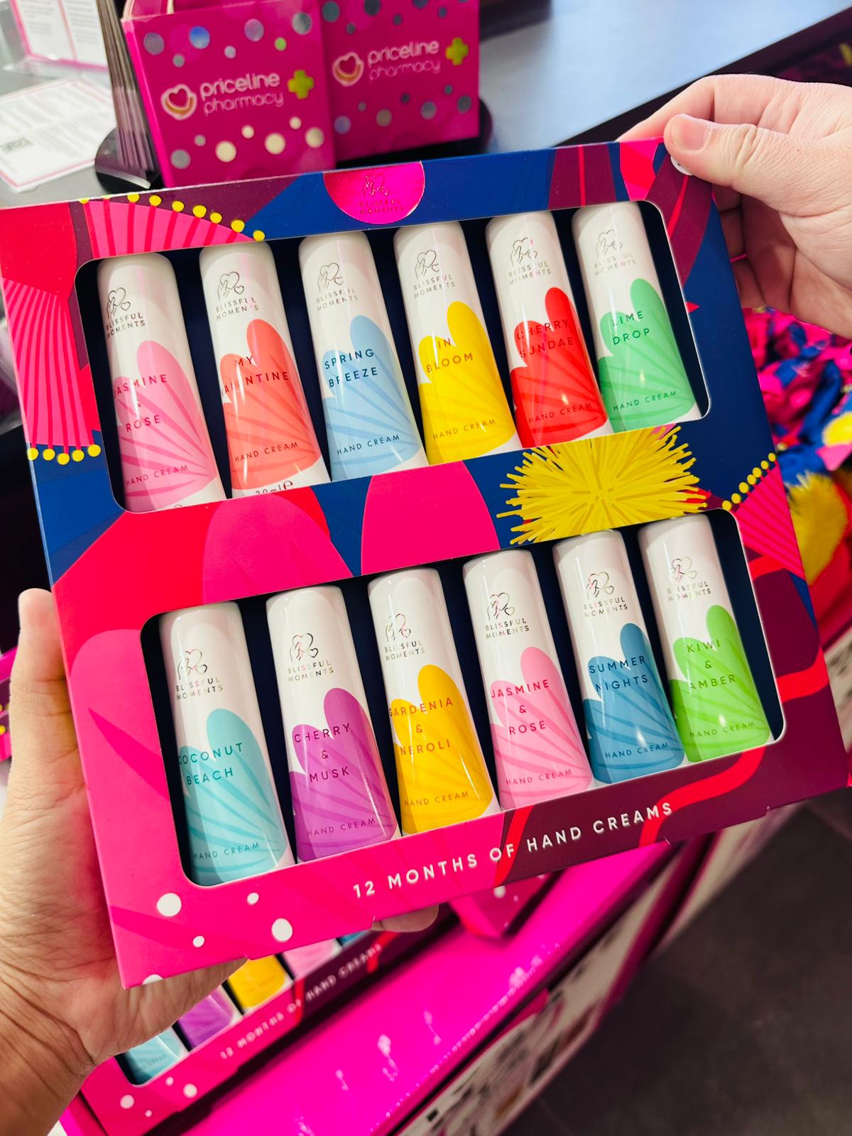 Blissful Moments 12 Months of Hand Creams