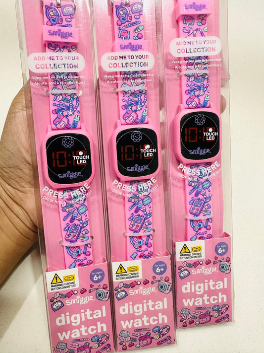 Smiggle Digital Watch - Pink Gadget