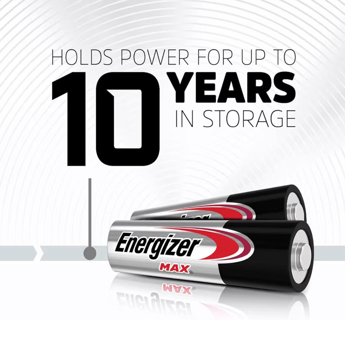 Energizer Max AA Alkaline Batteries 16 pack