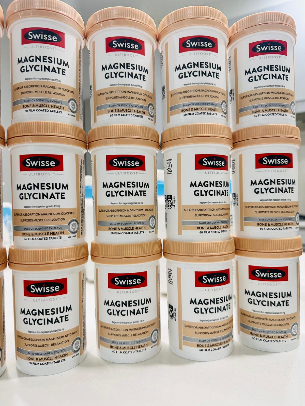 Swisse Ub Magnesium Glycinate 60 Pack