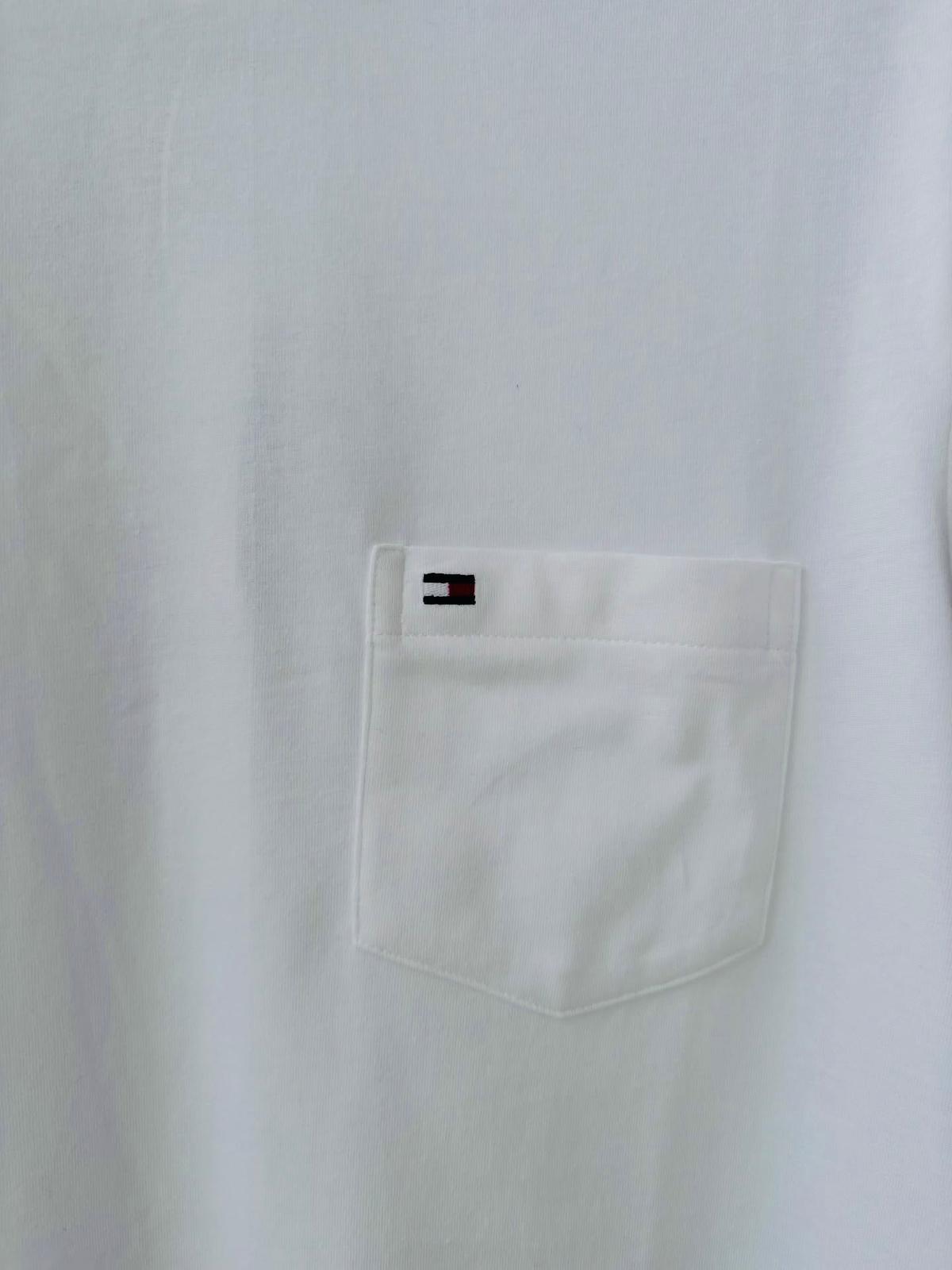 Tommy Hilfiger Patch Pocket Crew Tee White Small
