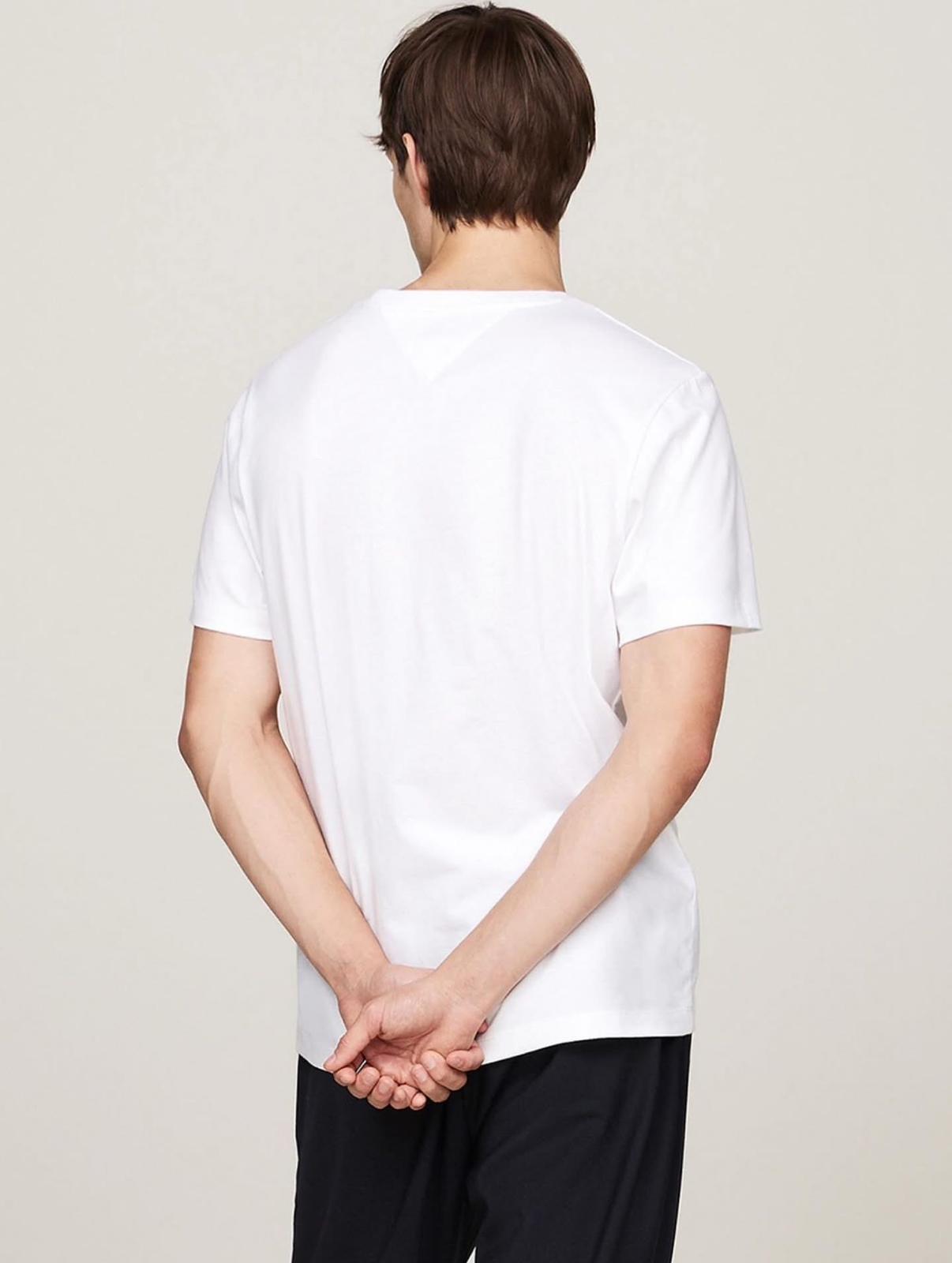 Tommy Hilfiger Patch Pocket Crew Tee White Small