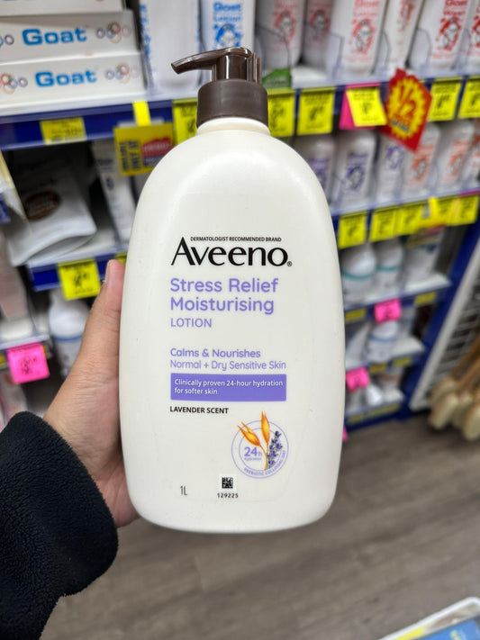 Aveeno Stress Relief Body Lotion 1L
