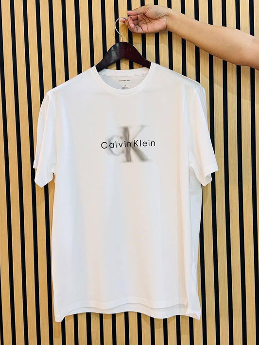 Calvin Klein Monogram Men Shirt in White - XXL