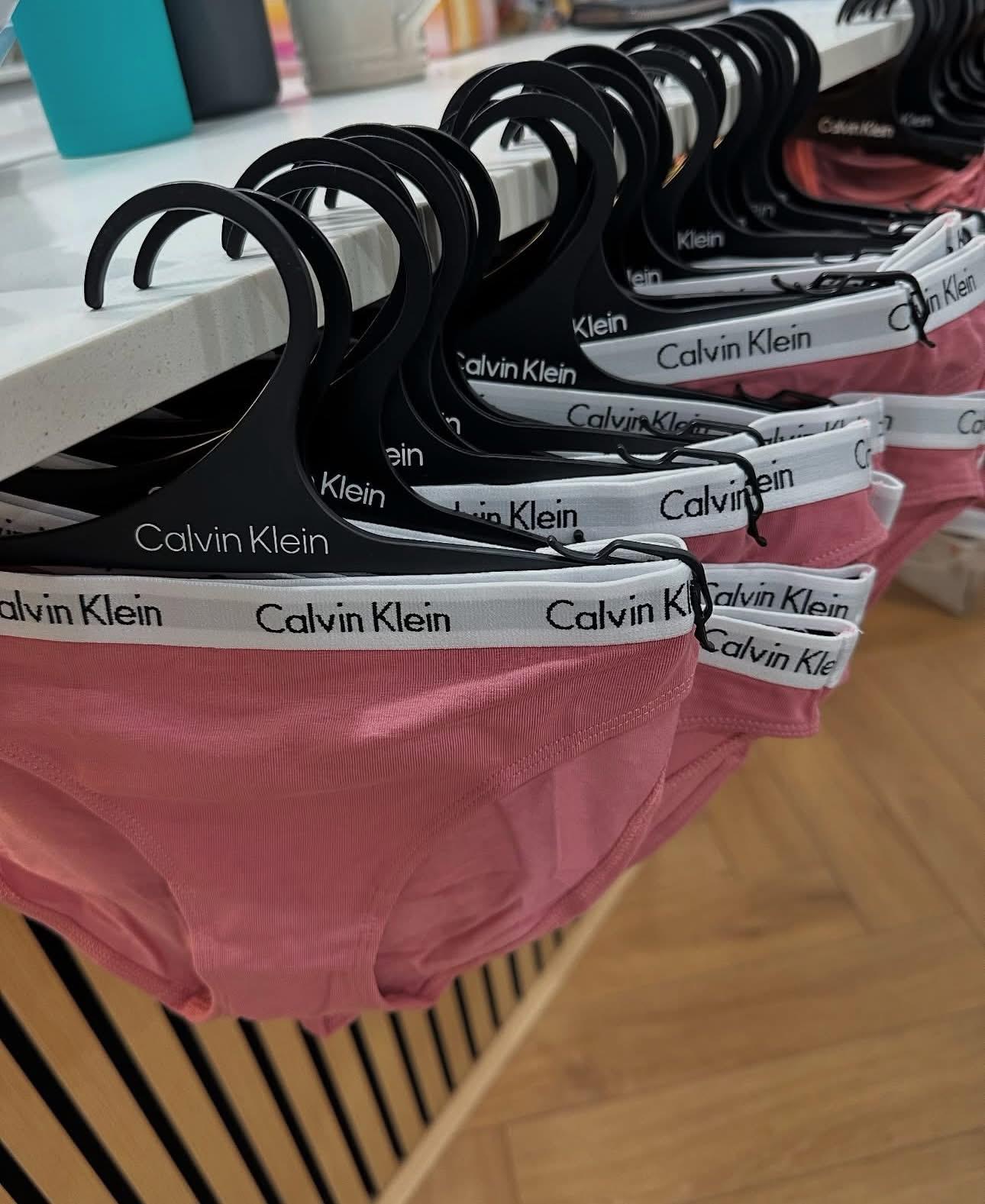 Calvin Klein Pair of Bralette and Bikini in Pink Blossom Medium