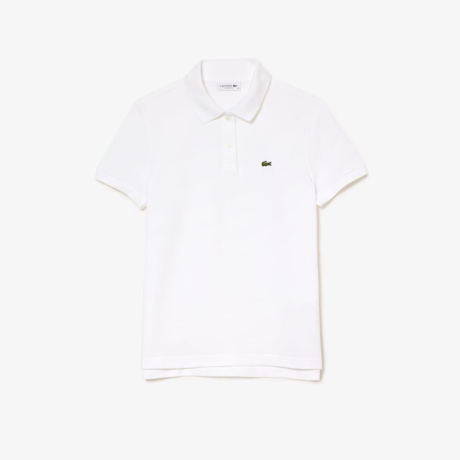 Lacoste Women Polo Shirt Regular Fit White