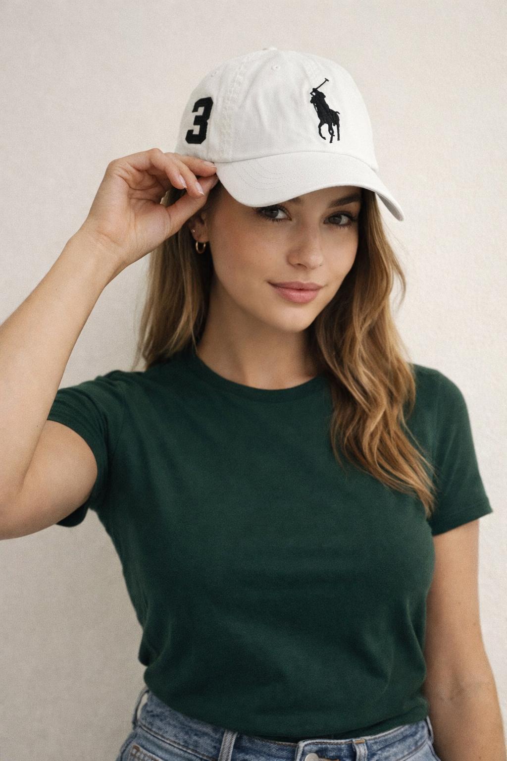 Polo Ralph Lauren Big Pony Classic Sports Cap - White