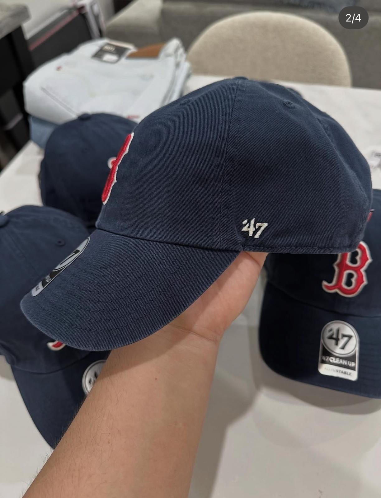 Boston Red Sox Navy '47 CLEAN UP