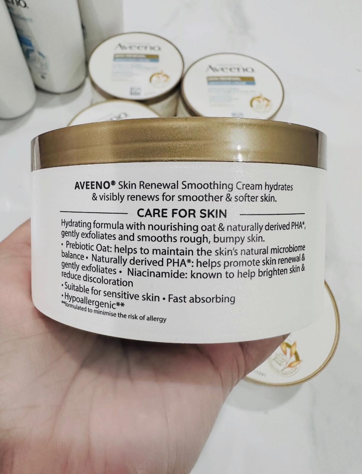 Aveeno Skin Renewal Smoothing Cream 300g