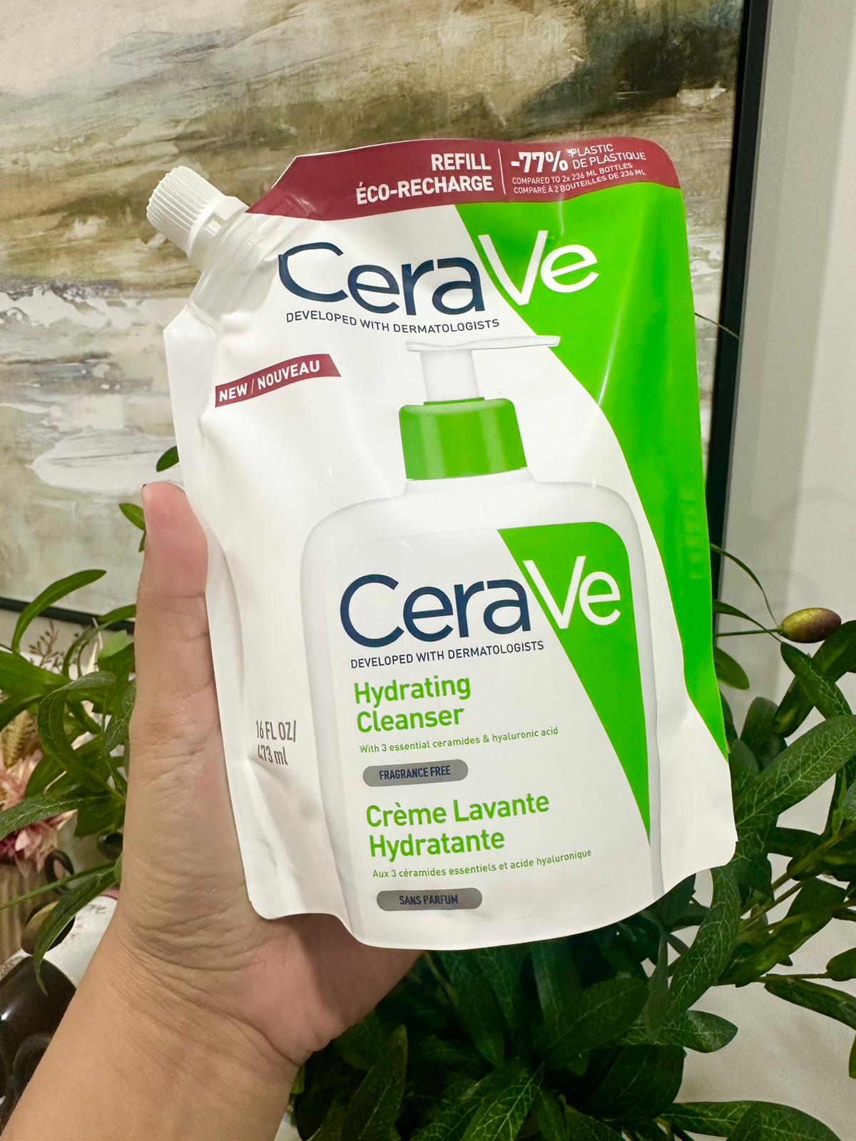 CeraVe Hydrating Cleanser Eco-Recharge Refill 473ml