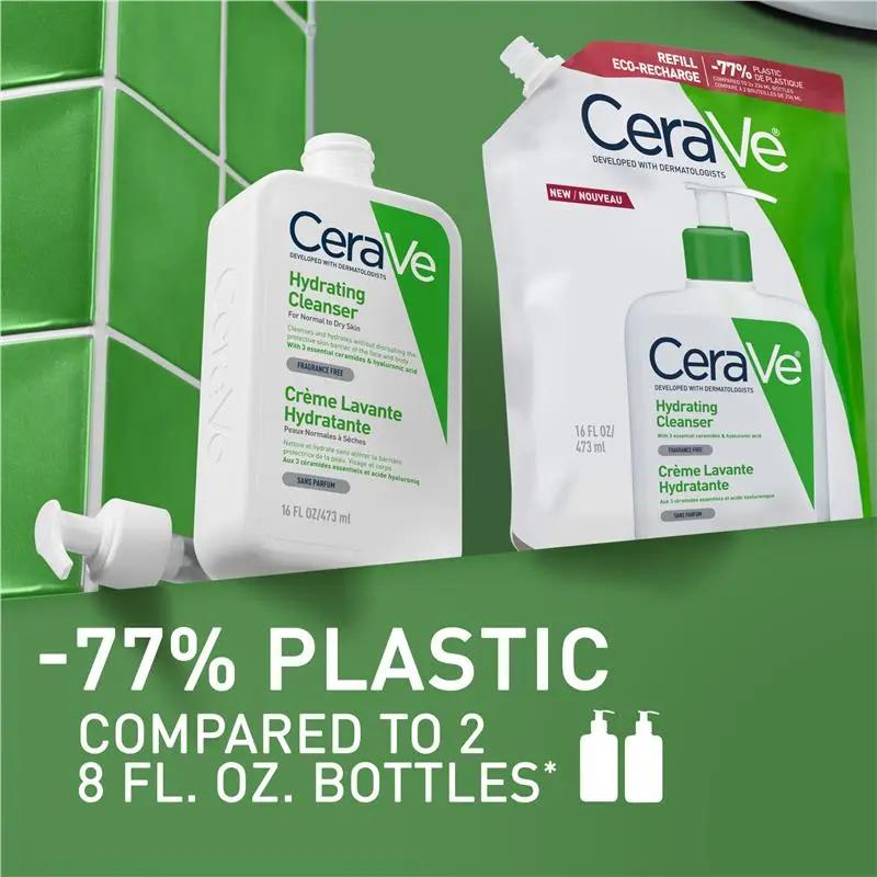 CeraVe Hydrating Cleanser Eco-Recharge Refill 473ml