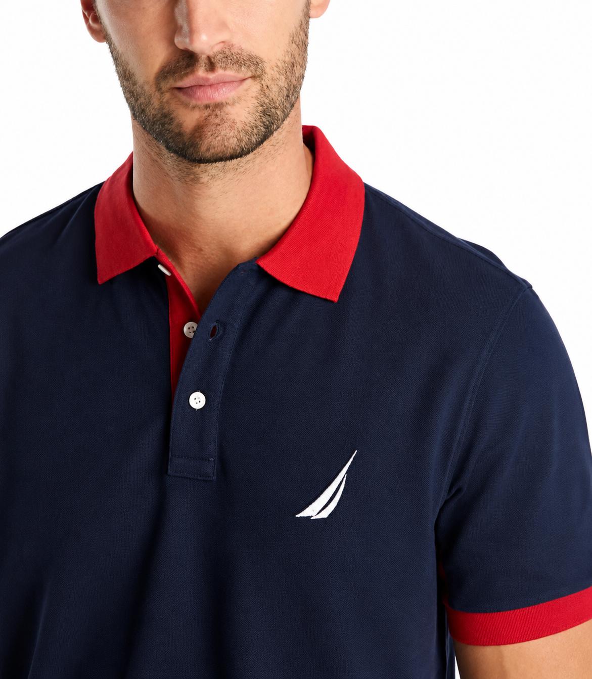 NAUTICA Men's Classic Fit Performance Pique Polo Shirt XL