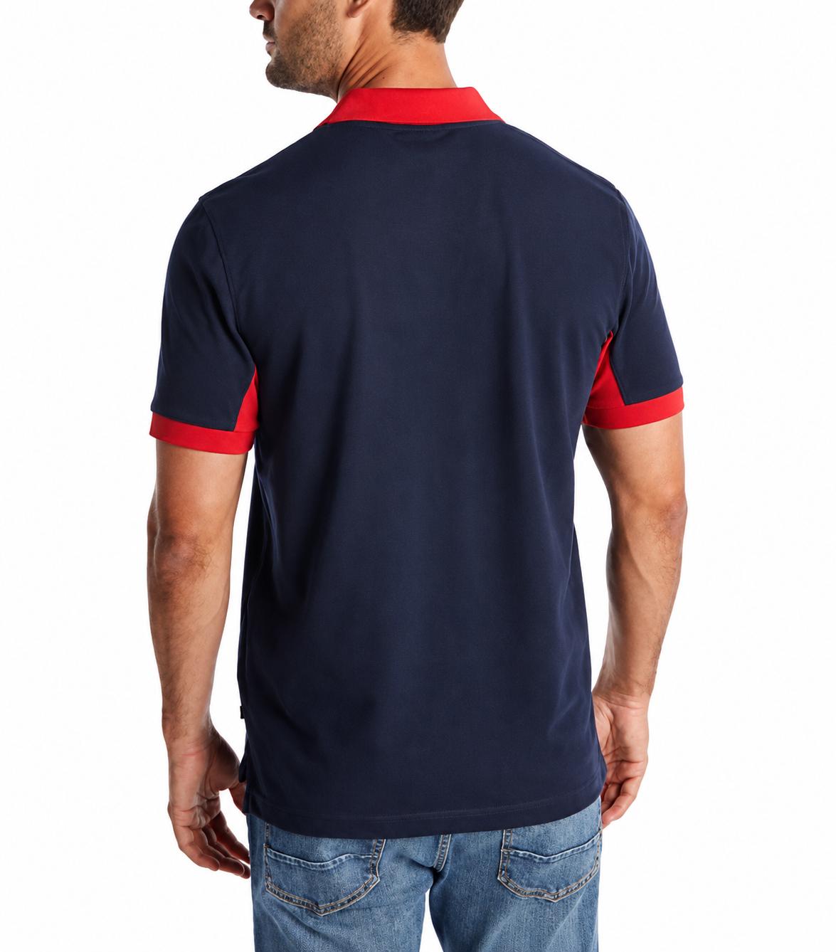 NAUTICA Men's Classic Fit Performance Pique Polo Shirt XL