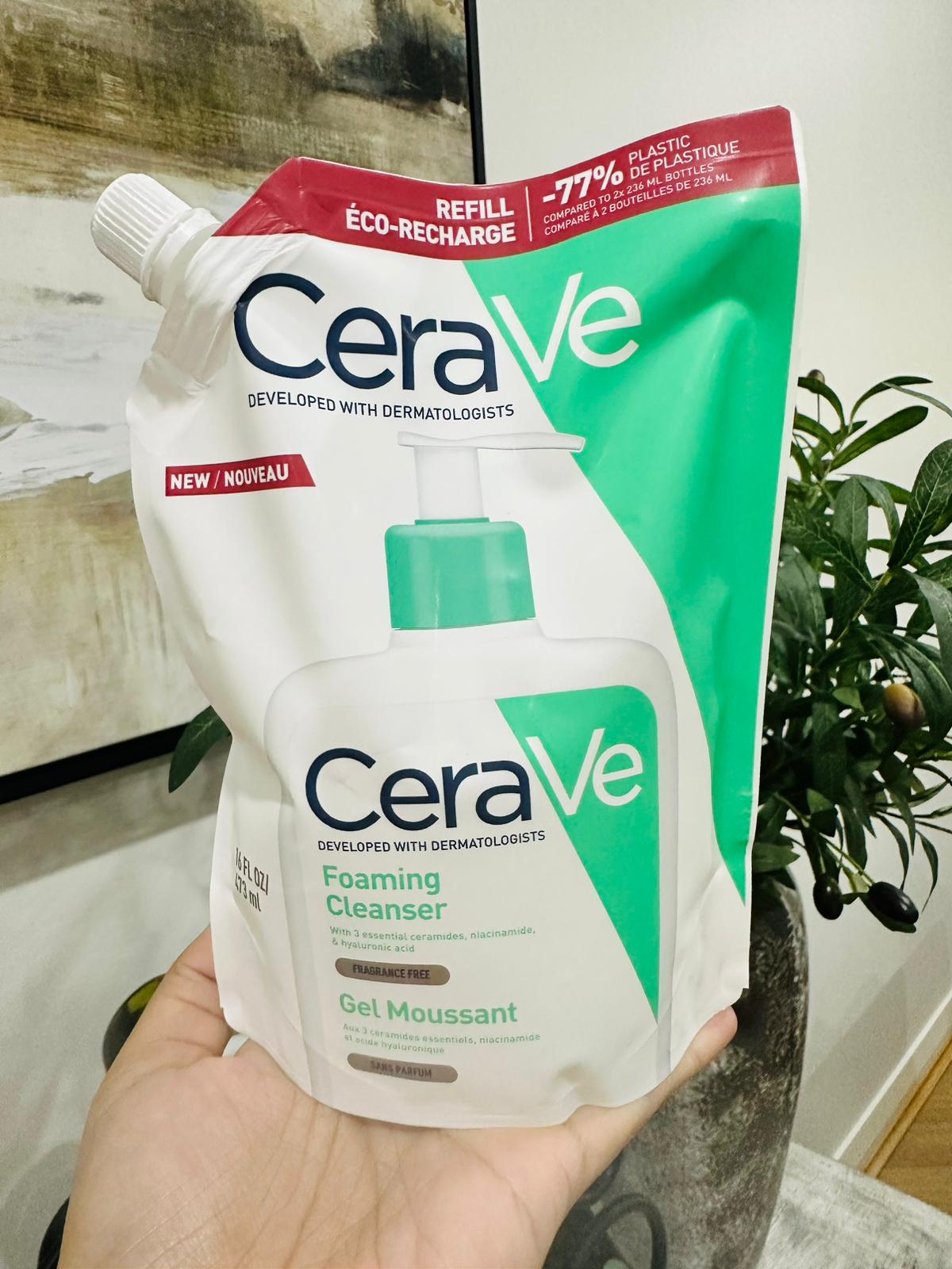 CeraVe Foaming Cleanser Eco-Recharge Refill 473ml