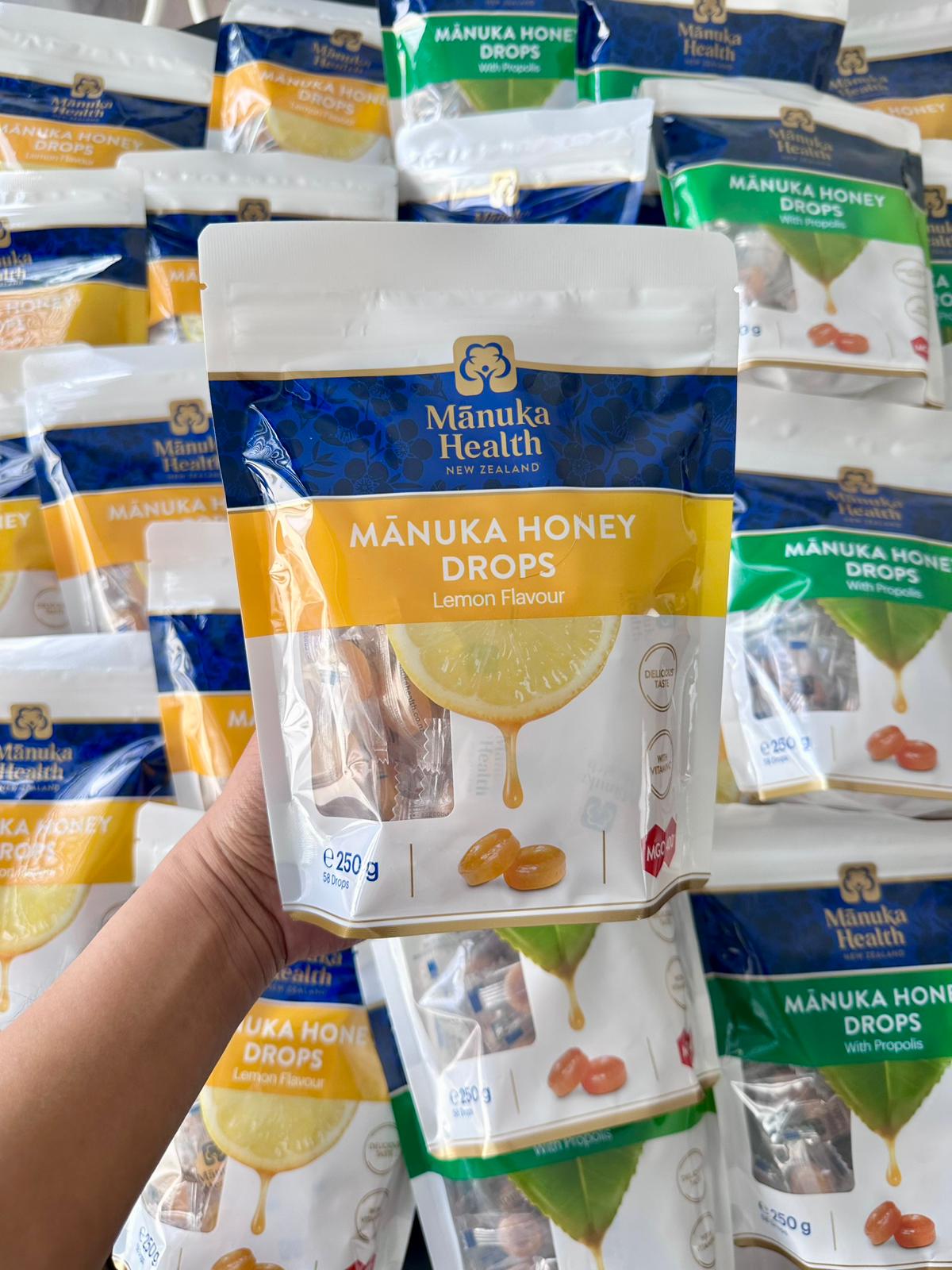 Manuka Health Manuka Honey Drops Lemon Drops