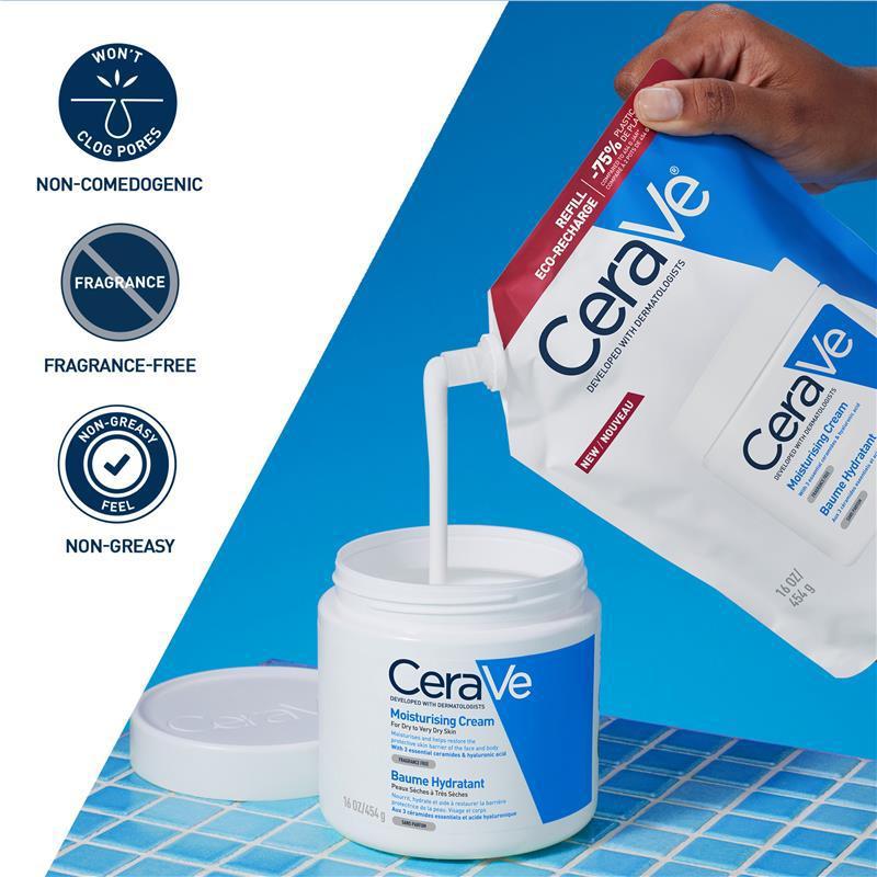 CeraVe Moisturising Cream Eco-Recharge Refill 473ml