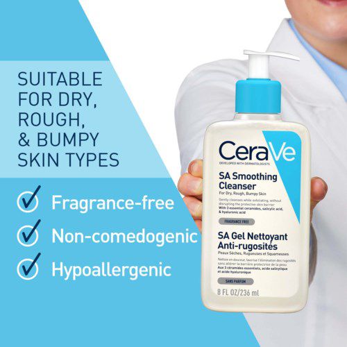 CeraVe SA Smoothing Cleanser 236mL